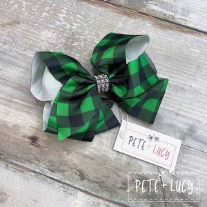 Buffalo Plaid Hairbow